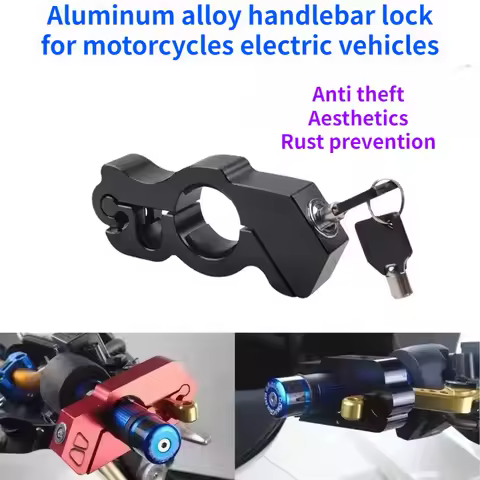 Motorcycle Lever Lock Electric Bike Motorcycle Anti Theft for Motorcycle Insurance Supplies Electric
