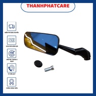 H2C CNC Aluminum Rearview Mirror Short Legs with Screws and Cover