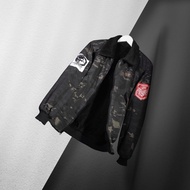 Mw Grosir Pakaian - Jaket Pria Camo Sherpa / Jacket Pria Loreng / Jaket Pria terbaru