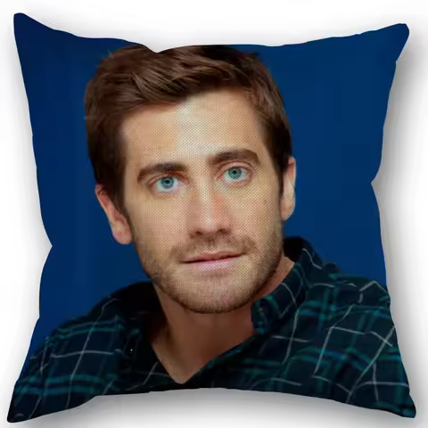 Jake Gyllenhaal Cotton Linen Pillowcase Fashion High Quality Decorative Pillow Case For Home Cushion