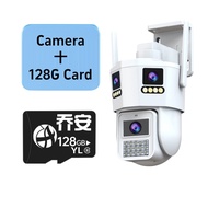 JOOAN 15MP Three Lens 5G WIFI CCTV Camera Waterproof Outdoor Wireless 4K HD Three Screen View Auto T