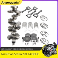 Engine Parts Crankshaft Con Rod Bearing Kit Fit 2.0 L L4 Gas MR20DE For NISSAN SENTRA 2.0L 07-12 122