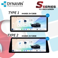 【Free Camera】Dynavin S Series Android Player 12.3inch Android14  DSP Apple CarPlay & 6ways Camera