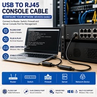 USB to RJ45 Console Cable PL2303 USB Console Adapter for Cisco Router Switch Firewall Server Windows