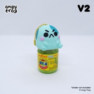 Angy Frog | Frog body yadom (herbal inhaler 25g) cap keychain
