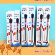 Sobo Aquarium Glass Heater HS-100 HS-200 HS-300 Akuarium Pemanas Water Air dophin