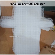 DIY BAG PLASTIC CANVAS DIY BAG/ DIY CANVAS PLASTIC BAG