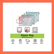 V-Tec Zipper Bag Transparent ZB 94181/A4 EV File A4 Zipper Bag File Organizer File Transparent A4