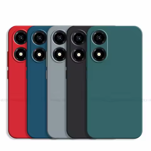 For Honor X5 Plus Case Honor X5 Plus Cover Luxury Original TPU Shockproof Liquid Silicone Protective