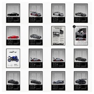 Luxury Car Poster Art Print Super Luxury Car Car Print Home Decor Wall Decor Car Poster