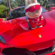 Labubu Racing Suit Baby Clothes Red Ferrari Hamilton Mercedes-Benz F1 Red Bull Racing Suit One Two T