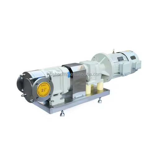Factory Direct Stainless Steel Sanitary Rotary Lobe Pump Food Grade High Viscosity Molasses Sauce El
