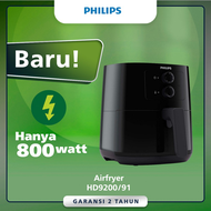 Philips LOW WATT Analog Air Fryer HD9200/91 - 800 Watt Garansi Resmi