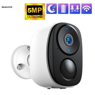 Gleamstrid 【LIVE】CCTV wireless IP Camera battery 5000mah Indoor Outdoor Wifi HD 2K Resolution Home S