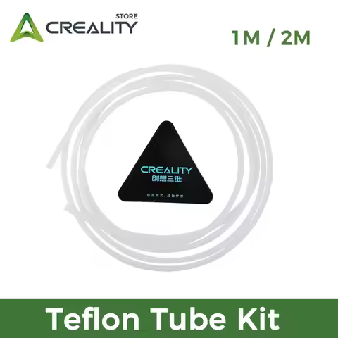 Creality Original White PTFE Tube Kit 1m/2m Teflon Tube Kit for Ender-3/Ender-3 Pro/Ender-3S/Ender-3