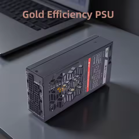 METALFISH Flex 500/600W 80PLUS GOLD Full Modular Power Supply Flex-ATX 1U PSU For ITX Mini PC POS NA