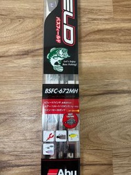 New Abu Garcia BASSFIELD BSFC-672MH Fishing Rod 全新 路亞釣魚竿