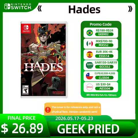 Nintendo Switch Hades - Stander Edition - Game Deals 100% Original Games Physical Card