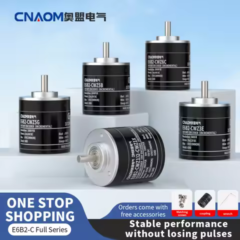 CNAOM E6B2-CWZ1X Incremental photoelectric rotary pulse meter motor encoder Rotary Encoder 1024 1000