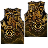 Tau Gamma Phi Triskelion Basketball Jersey