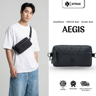 ATRAX - Waterproof Handbag Aegis Pouch Men's Handbag Waterproof Sling Bag Anti-Fire