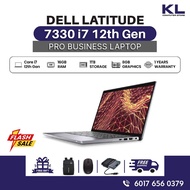 Dell Laptop Latitude 7330 | i7 12th Gen | 16GB RAM | 1TB SSD | Slim Lightweight | 1 Year Warranty