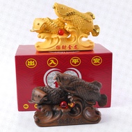 Car Interior Accessories Ornaments Car Lucky Golden Arowana High-End Men Women Center Console Decora