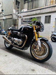 Triumph 凱旋 Thruxton R ABS 英倫 圓燈 Cafe Racer 安東 總代理 倒叉 Ohlins  Showa TTC 循跡防滑 T120 Bobber 可車換車 分期業界最優