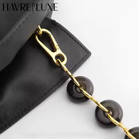 Donut Chain Replaceable Shoulder Bag For Puzzle Modification Decorative Hanging Chain Underarm Bag S