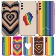Stylish and cool rainbow paint (F12) for Samsung S7 Edge S8 Plus S9 S10 S10E Lite S20 Ultra TPU Phon