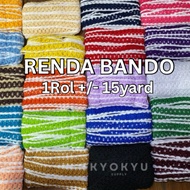 15yard Headband Lace | Colorful Lace Patterns