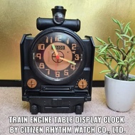 TRAIN ENGINE TABLE DISPLAY CLOCK BY CITIZEN RHYTHM WATCH CO., LTD.
