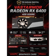 Vastarmor Radeon RX 6400 4GB GDDR6 Graphics Card – Compact Single Fan Used & Tested GPU