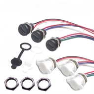 USB-C Socket Type-C 2A Charging Socket with 15CM Wire 24AWG Waterproof USB TYPE-C Female Connector J