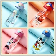 【Disney】500ML Mickey Minnie Frozen Elsa Carz Kids Water Bottle