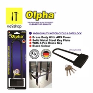OLPHA HIGH QUALITY MOTOR CYCLE & GATE LOCK/MOTERCYCLE & PINTU KACA