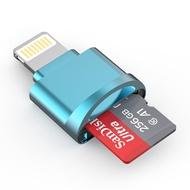 Micro SD Card Reader for iPhone 14 13, [Apple MFi Certified] Lightning to Micro SD/TF Card Reader Vi