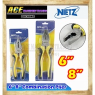 NIETZ 6"8‘’ Combination Plier Playar Gabung Mulut Buaya Playar Heavy Duty