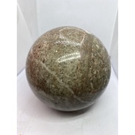 D2950 Natural Ore/Coral Stone Coral Ball With Seat Size: Diameter 115mm Weight: 2312g