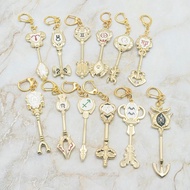 [Figos Play Personal] Fairy Tail Lucy Zodiac Key Necklace Ring Jewelry Akuya Constellation Barba