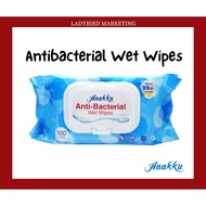 Anakku Antibacterial Wet Wipes 100's / Tisu Basah Bayi