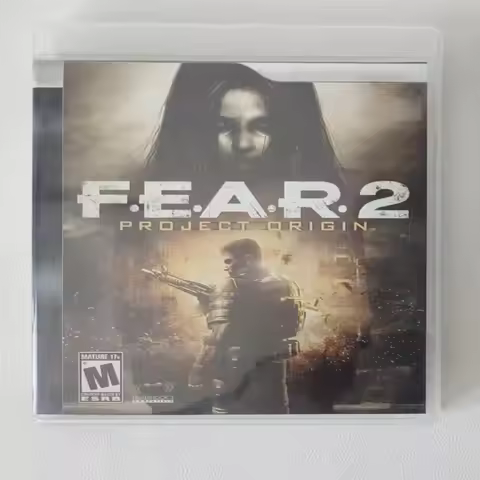 Used authentic Game Disc For PS3：F.E.A.R. 2: Project Origin US Version, with Manual.