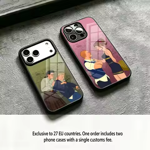 B-Bully GAME Phone Case For IPhone 17 Air 16 E Pro Max 15 14 13 Mini 12 Pro 11 Max Plus Black Glass 