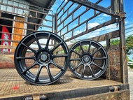 New Car Wheels RAXER RP10X Sport Rim 17x8J 4x100 ET38 - FLOW FORMING WHEELS - READY STOCK