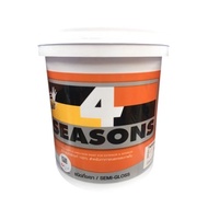 TOA 4 SEASONS | ทีโอเอ โฟร์ซีซั่นส์ | สีน้ำอะคริลิก-สีขาว A1000 สีทาบ้าน ทาผนัง ทาภายนอก ทาภายใน ด้า