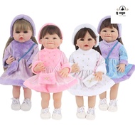 GOGOU Doll Clothes, 22inch/55cm Multicolor Doll Pleuche Dress Set, Cosplay Hairy Changing Dress Game