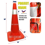 Safety Cone 30" HDPE Sand Base Traffic Cones (Suitable for Malaysia Weather)