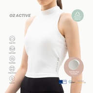 O2 Active Eco-Friendly | AM2PM High-Neck Sleeveless Top