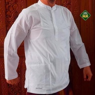Koko Xl Berkualitas Baju Gajah Bordir Putih Long - Duduk Panjang Casua
