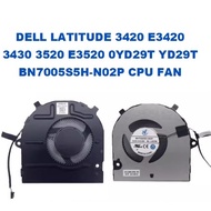 DELL LATITUDE 3420 E3420 3430 3520 E3520 0YD29T YD29T BN7005S5H-N02P CPU FAN